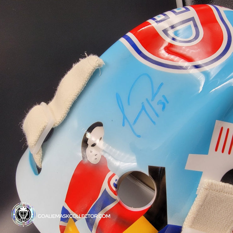 Carey Price Signed Goalie Mask 2009 Montreal 100th Anniversary Tribute Signature Edition