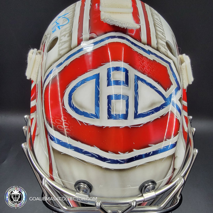 Carey Price Signed Goalie Mask 2016 Montreal Tribute Signature Edition Tribute Autographed