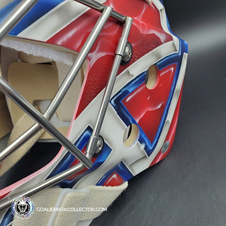 Carey Price Signed Goalie Mask 2021 Patrick Roy Tribute Montreal Cup Finals V2 Matte Finish + Stainless Grill Signature Edition Autographed