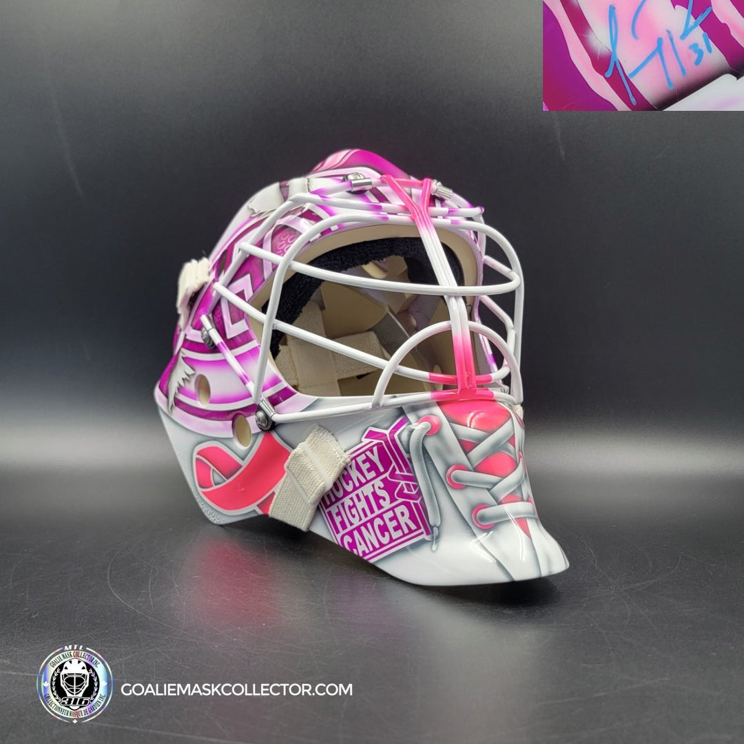 Carey Price Signed Goalie Mask 2023 Montreal "Hockey Fights Cancer" V2 Signature Edition Autographed Tribute