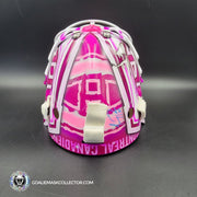 Carey Price Signed Goalie Mask 2023 Montreal "Hockey Fights Cancer" V2 Signature Edition Autographed Tribute