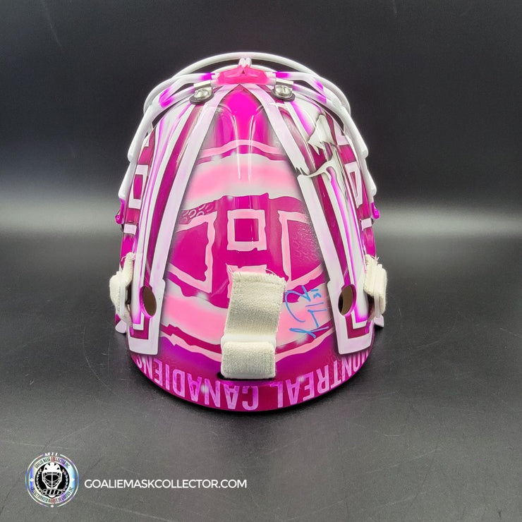 Carey Price Signed Goalie Mask 2023 Montreal "Hockey Fights Cancer" V2 Signature Edition Autographed Tribute