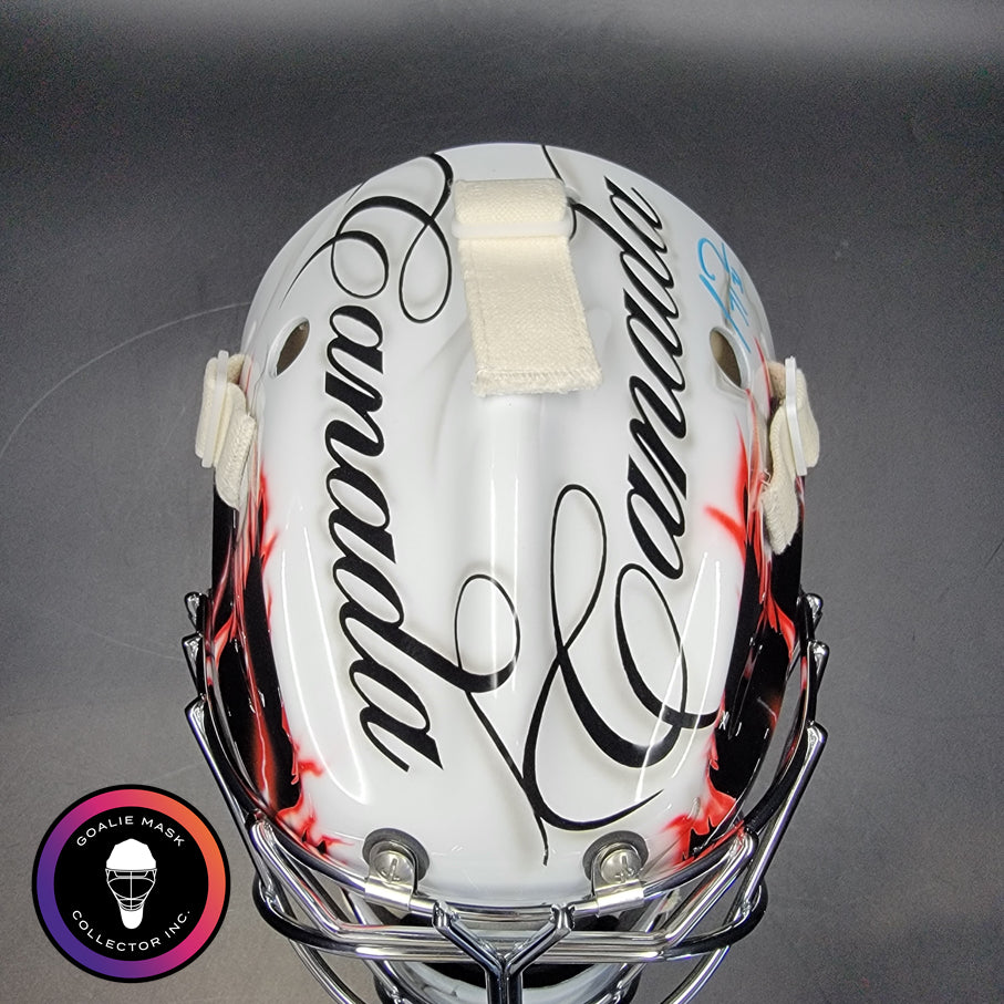 Carey Price Signed Goalie Mask Team Canada Olympics Sochi 2014 Signatu –  Goalie Mask Collector