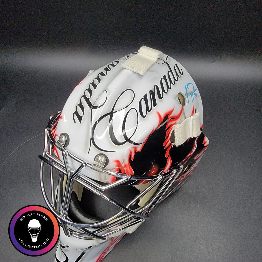 Carey Price Signed Goalie Mask Team Canada Olympics Sochi 2014 Signatu –  Goalie Mask Collector