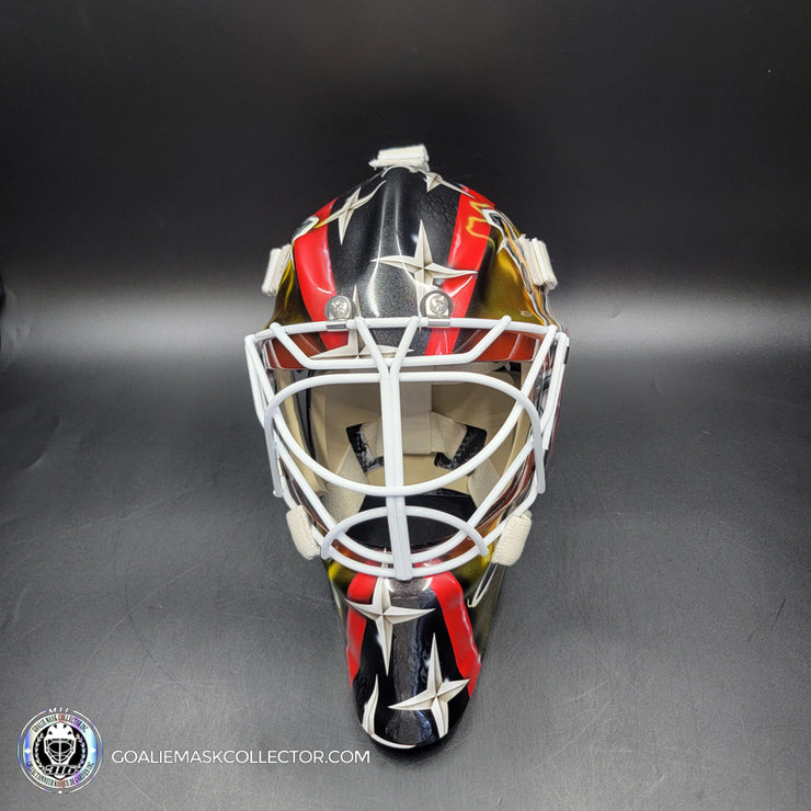 Carl Lindhom Goalie Mask Unsigned 2024-25 Las Vegas Tribute