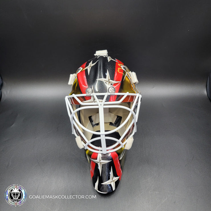 Carl Lindhom Goalie Mask Unsigned 2024-25 Las Vegas Tribute
