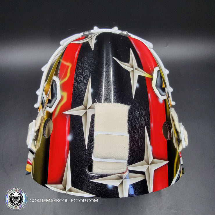 Carl Lindhom Goalie Mask Unsigned 2024-25 Las Vegas Tribute