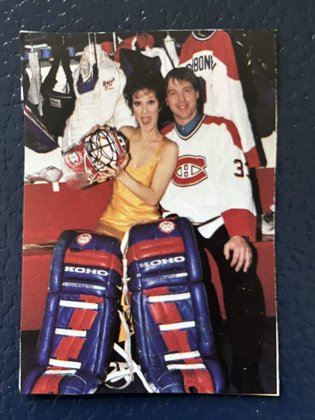 Patrick Roy Game Worn Goalie Pads KOHO REVOLUTION Full Set 1993-94 Montreal Canadiens Glove Blocker and Pads Photomatched AS-02646 (gloves) + AS-02467 (pads)