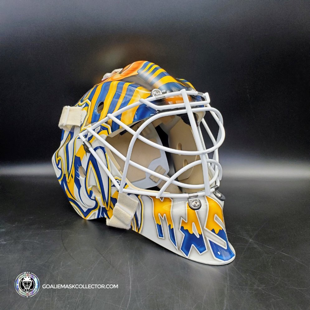 Chris Mason Goalie Mask Unsigned 2012 Nashville Tribute