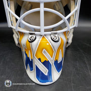 Chris Mason Goalie Mask Unsigned 2012 Nashville Tribute
