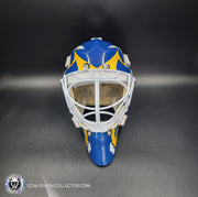 Clint Malarchuk Goalie Mask Unsigned Buffalo Tribute