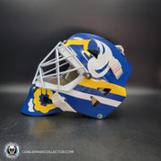 Clint Malarchuk Goalie Mask Unsigned Buffalo Tribute