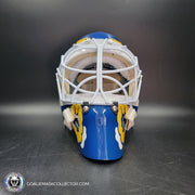 Clint Malarchuk Goalie Mask Unsigned Buffalo Tribute