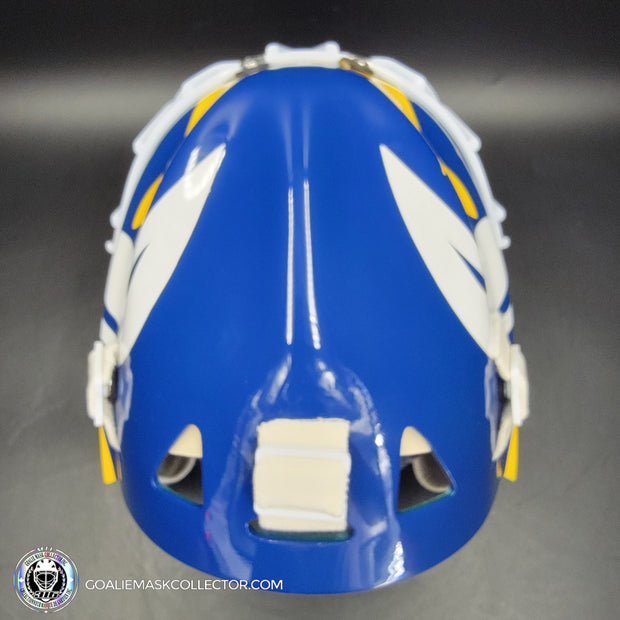 Clint Malarchuk Goalie Mask Unsigned Buffalo Tribute