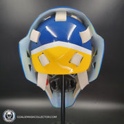Clint Malarchuk Goalie Mask Unsigned Buffalo Tribute