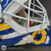 Clint Malarchuk Goalie Mask Unsigned Buffalo Tribute