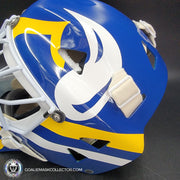 Clint Malarchuk Goalie Mask Unsigned Buffalo Tribute