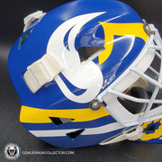 Clint Malarchuk Goalie Mask Unsigned Buffalo Tribute