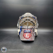 Connor Hellebuyck Signed Goalie Mask 2025 4 Nations Team USA Signature Edition Autographed