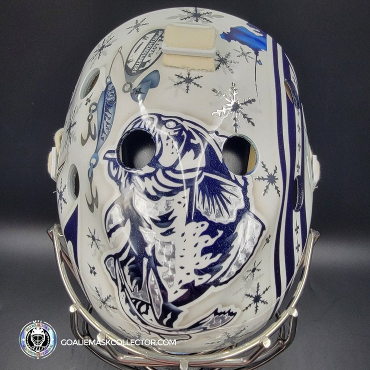 Connor Hellebuyck Signed Goalie Mask 2025 Winnipeg Signature Edition Tribute