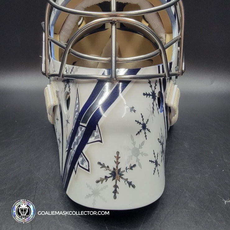 Connor Hellebuyck Signed Goalie Mask 2025 Winnipeg Signature Edition Tribute