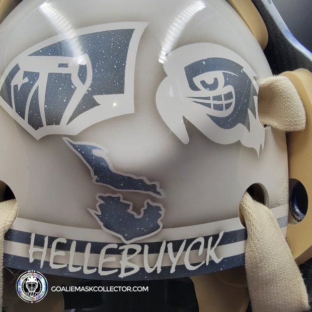 Connor Hellebuyck Signed Goalie Mask 2025 Winnipeg Signature Edition Tribute