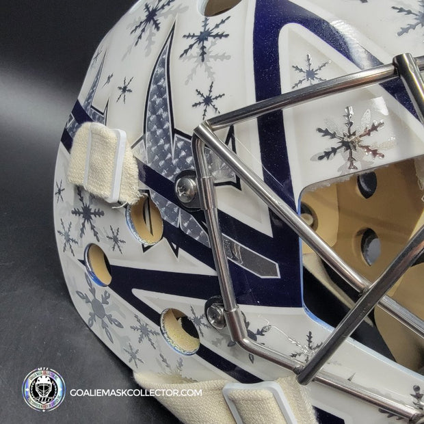 Connor Hellebuyck Signed Goalie Mask 2025 Winnipeg Signature Edition Tribute