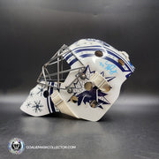 Connor Hellebuyck Signed Goalie Mask 2025 Winnipeg Signature Edition Tribute