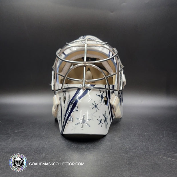 Connor Hellebuyck Signed Goalie Mask 2025 Winnipeg Signature Edition Tribute