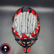 Corey Crawford Goalie Mask Unsigned 2015 Chicago Black Edition Cup Winning Tribute