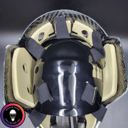 Corey Crawford Goalie Mask Unsigned 2015 Chicago Black Edition Cup Winning Tribute