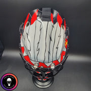 Corey Crawford Goalie Mask Unsigned 2015 Chicago Black Edition Cup Winning Tribute