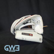 Craig Anderson Game Worn Used Goalie Glove And  Blocker 2014-15 Ottawa Senators