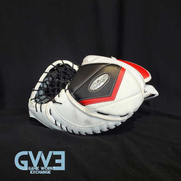 Craig Anderson Game Worn Used Goalie Glove And  Blocker 2014-15 Ottawa Senators
