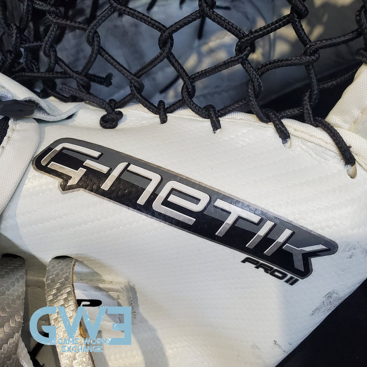 Craig Anderson Game Worn Used Goalie Glove And  Blocker 2014-15 Ottawa Senators