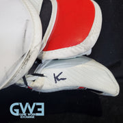 Craig Anderson Game Worn Used Goalie Glove And  Blocker 2014-15 Ottawa Senators