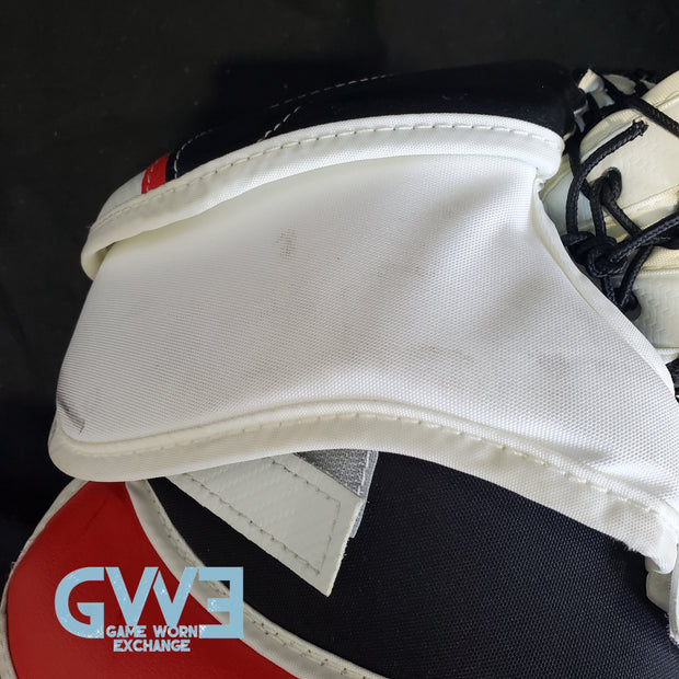 Craig Anderson Game Worn Used Goalie Glove And  Blocker 2014-15 Ottawa Senators