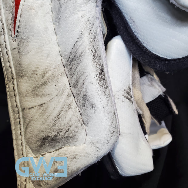Craig Anderson Game Worn Used Goalie Glove And  Blocker 2014-15 Ottawa Senators