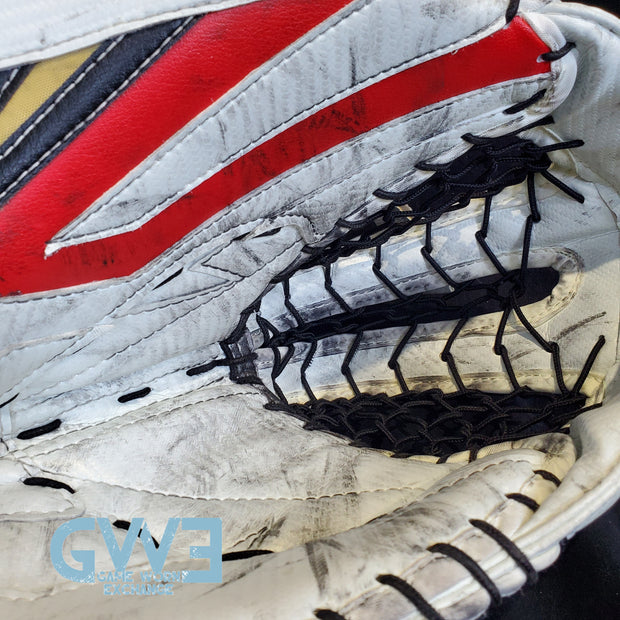 Craig Anderson Game Worn Used Goalie Glove And  Blocker 2014-15 Ottawa Senators