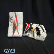 Craig Anderson Game Worn Used Goalie Glove And  Blocker 2014-15 Ottawa Senators