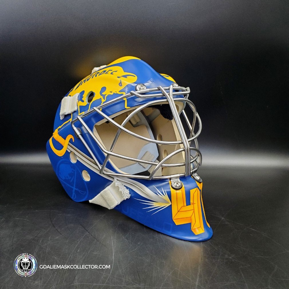 Craig Anderson Unsigned Goalie Mask Buffalo 2022-23 Tribute