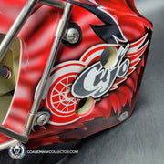 Curtis Joseph CUJO Signed Goalie Mask Detroit Mad Dog Signature Edition Autographed Tribute