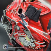 Curtis Joseph CUJO Signed Goalie Mask Detroit Mad Dog Signature Edition Autographed Tribute