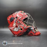 Curtis Joseph CUJO Signed Goalie Mask Detroit Mad Dog Signature Edition Autographed Tribute