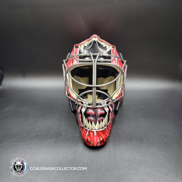Curtis Joseph CUJO Signed Goalie Mask Detroit Mad Dog Signature Edition Autographed Tribute