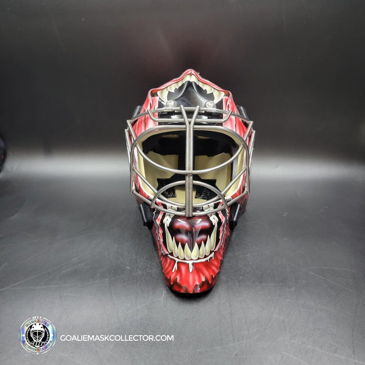 Curtis Joseph CUJO Signed Goalie Mask Detroit Mad Dog Signature Edition Autographed Tribute