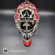 Curtis Joseph CUJO Signed Goalie Mask Detroit Mad Dog Signature Edition Autographed Tribute