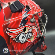 Curtis Joseph CUJO Signed Goalie Mask Detroit Mad Dog Signature Edition Autographed Tribute