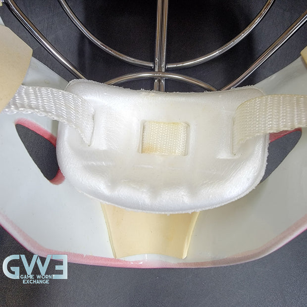 Curtis Joseph Game Issued Goalie Mask Detroit Red Wings Pro's Choice Dom Malerba 2002 Signed By Curtis Joseph - AS-01026