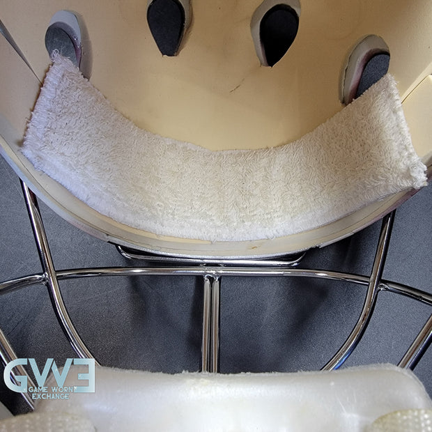 Curtis Joseph Game Issued Goalie Mask Detroit Red Wings Pro's Choice Dom Malerba 2002 Signed By Curtis Joseph - AS-01026